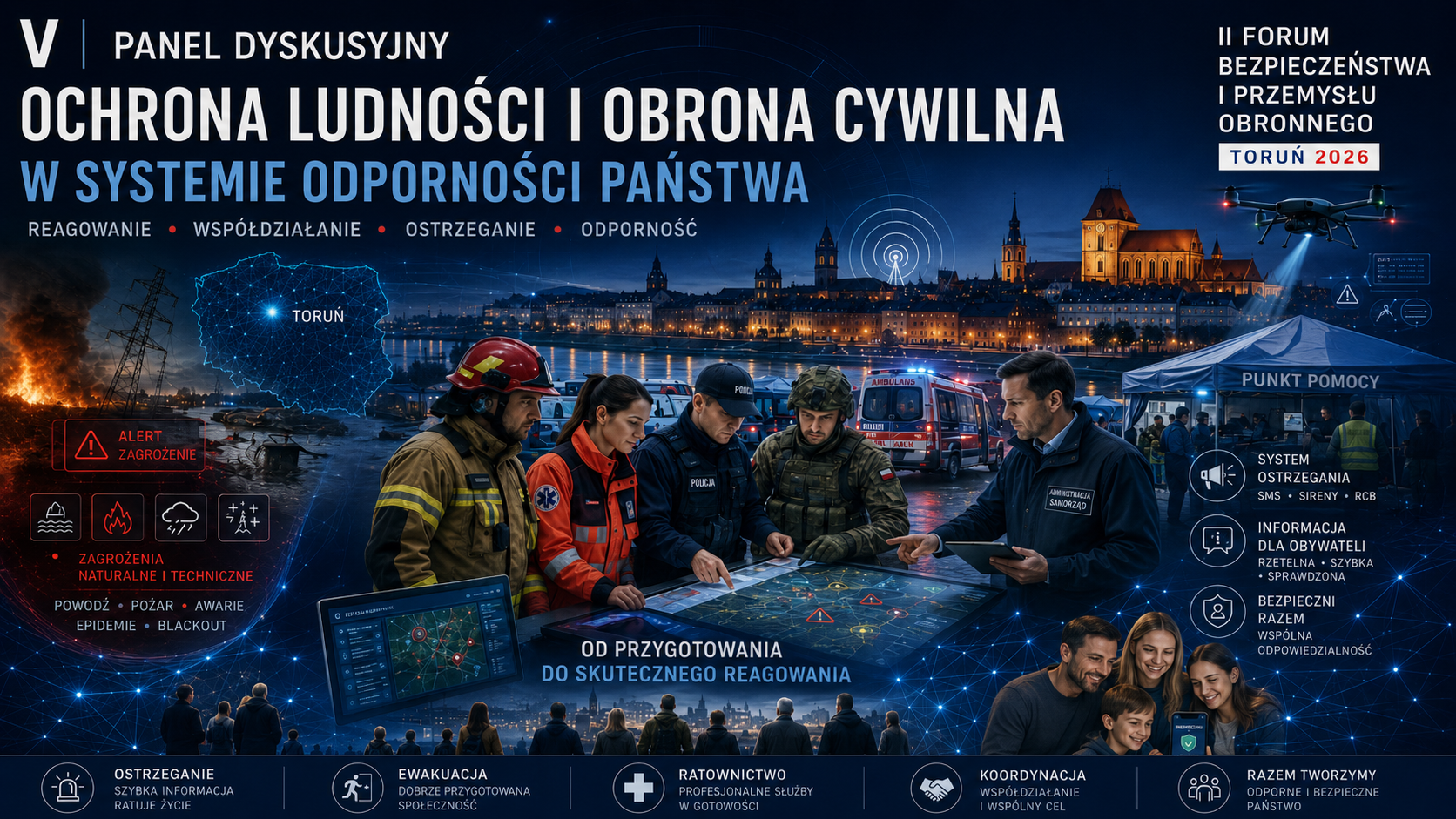 V Panel Dyskusyjny: Odporność społeczna jako fundament bezpieczeństwa państwa